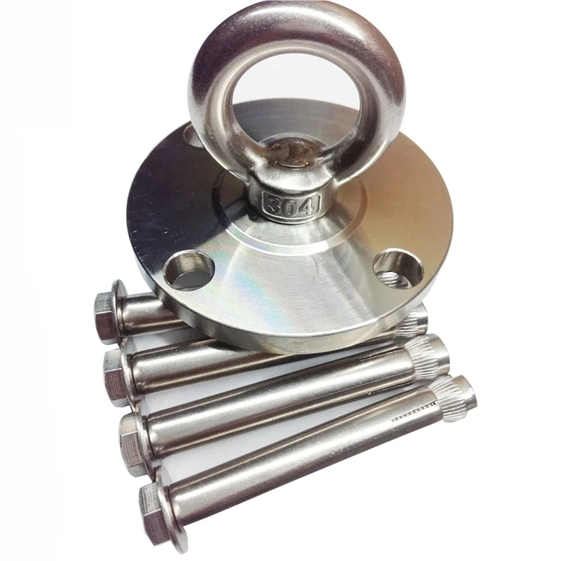 

304 stainless steel Mount Anchor Bracket Hook Wall /Ceiling Mount Bracket Yoga Swing Hammock Hooks for Gym Boxing Training