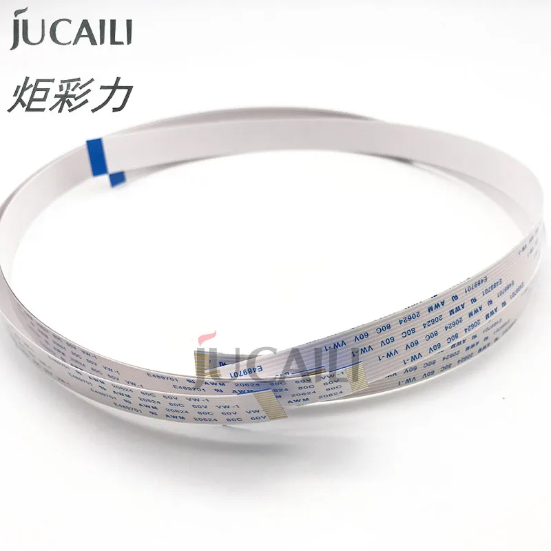Фото Jucaili 4 шт. 14P кабель головки типа A для Epson 4720/I3200/i1600 Eco Solvent UV планшетный принтер печатающая головка плоский кабель для передачи данных 14pin №3