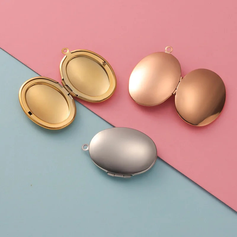 3 шт./партия, медальон для фотографий из нержавеющей стали