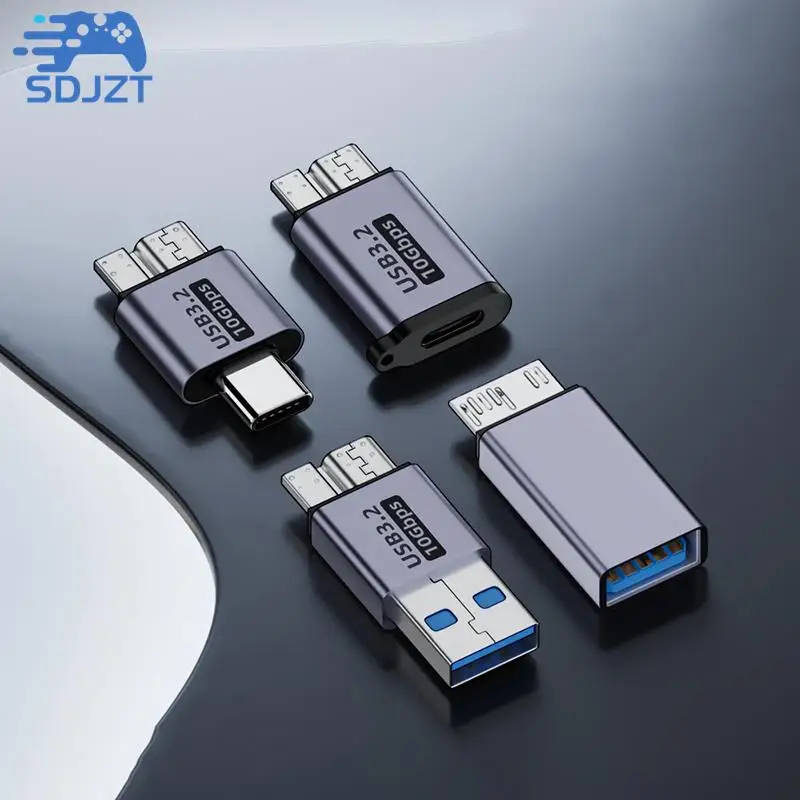 

USB A/C To Micro B 3.0 Adapter 10Gbps Super Speed Data Sync Converter For Macbook Pro Samsung Type C To Micro B Adapter