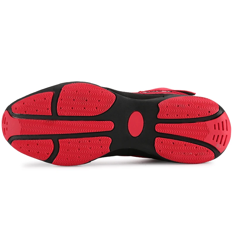 Men Kids Boxing Shoes Rubber Outsole Breathable Wrestling Shoes Women Wrestling Shoes Plus Size