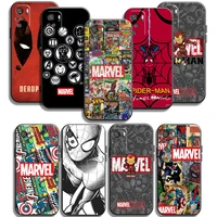 marvel iron man spiderman phone cases for xiaomi redmi poco x3 gt x3 pro m3 poco m3 pro x3 nfc x3 mi 11 mi 11 lite coque funda