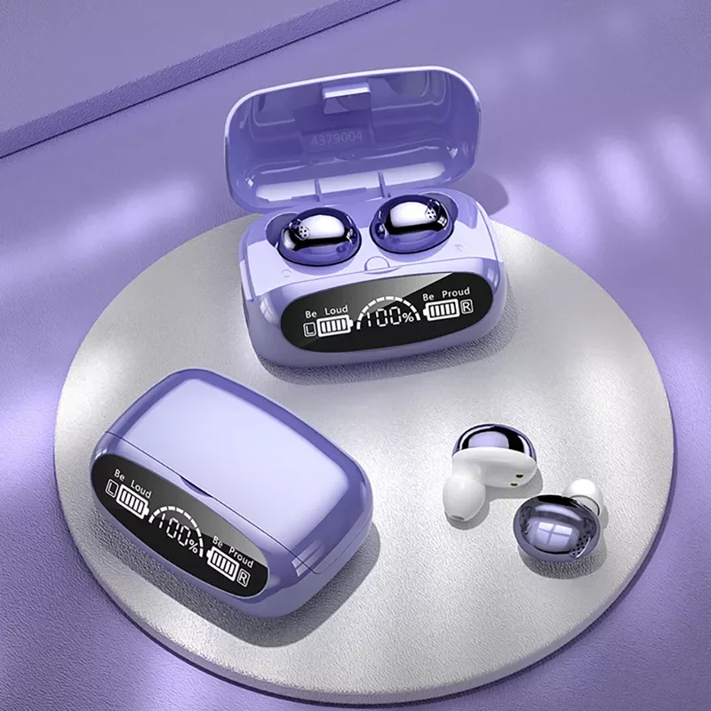 

Наушники EARDECO Беспроводные с поддержкой Bluetooth 5,1 и микрофоном, 80 часов воспроизведения