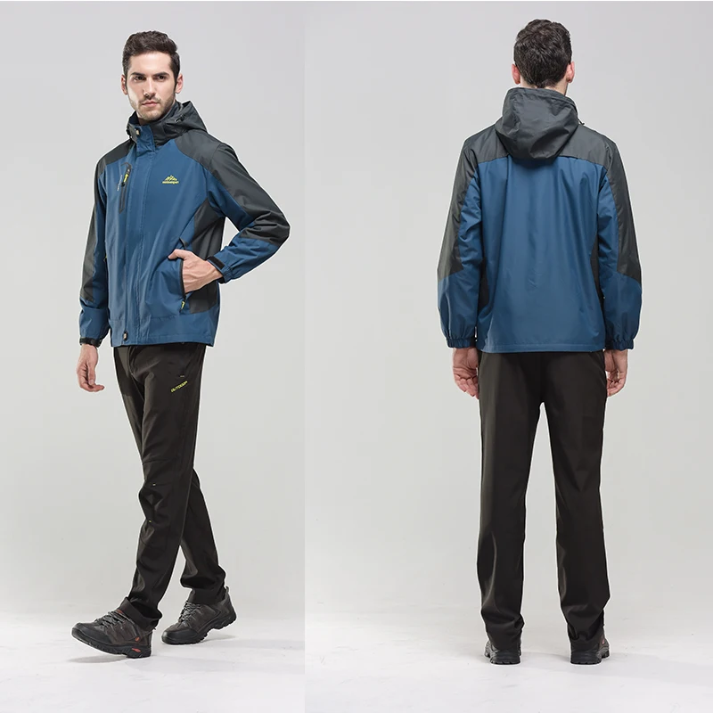 Осенняя походная куртка TRVLWEGO мужское пальто рабочая одежда для рыбалки