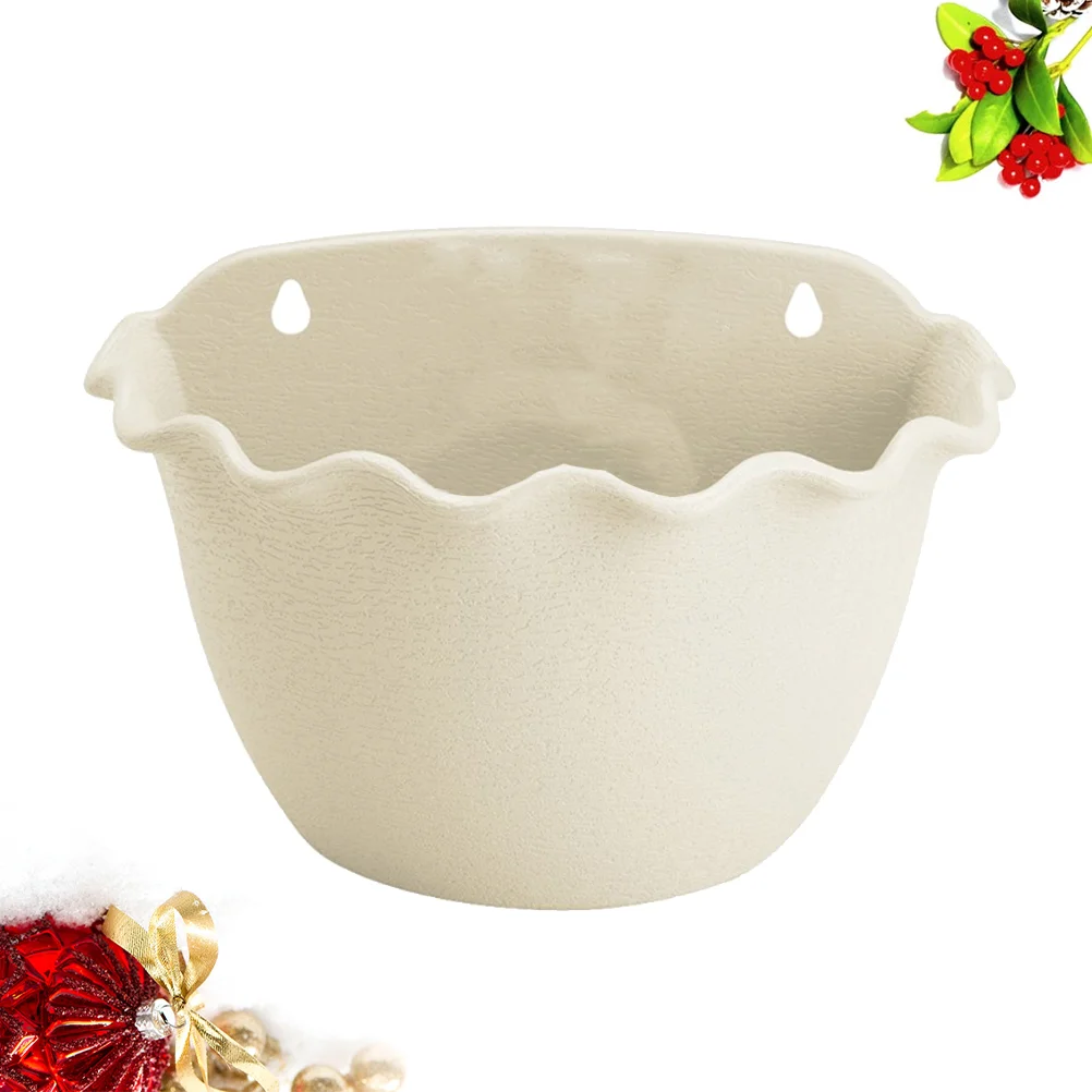 

Hanging Flower Pots Indoor Flowerpot Supplies Basket Bonsai Wall Planter