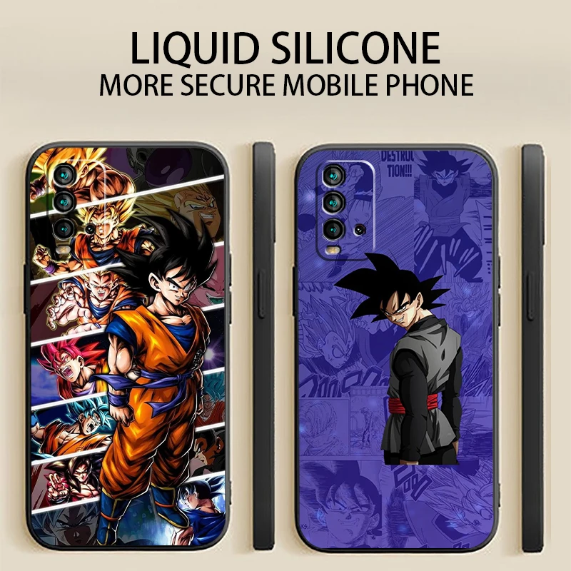 

Japan Anime Dragon Ball Phone Case For Xiaomi Redmi 9 9T 9AT 9A 9C Note 9 Pro MAX 5G 9T 9S ShockProof Funda Shell TPU
