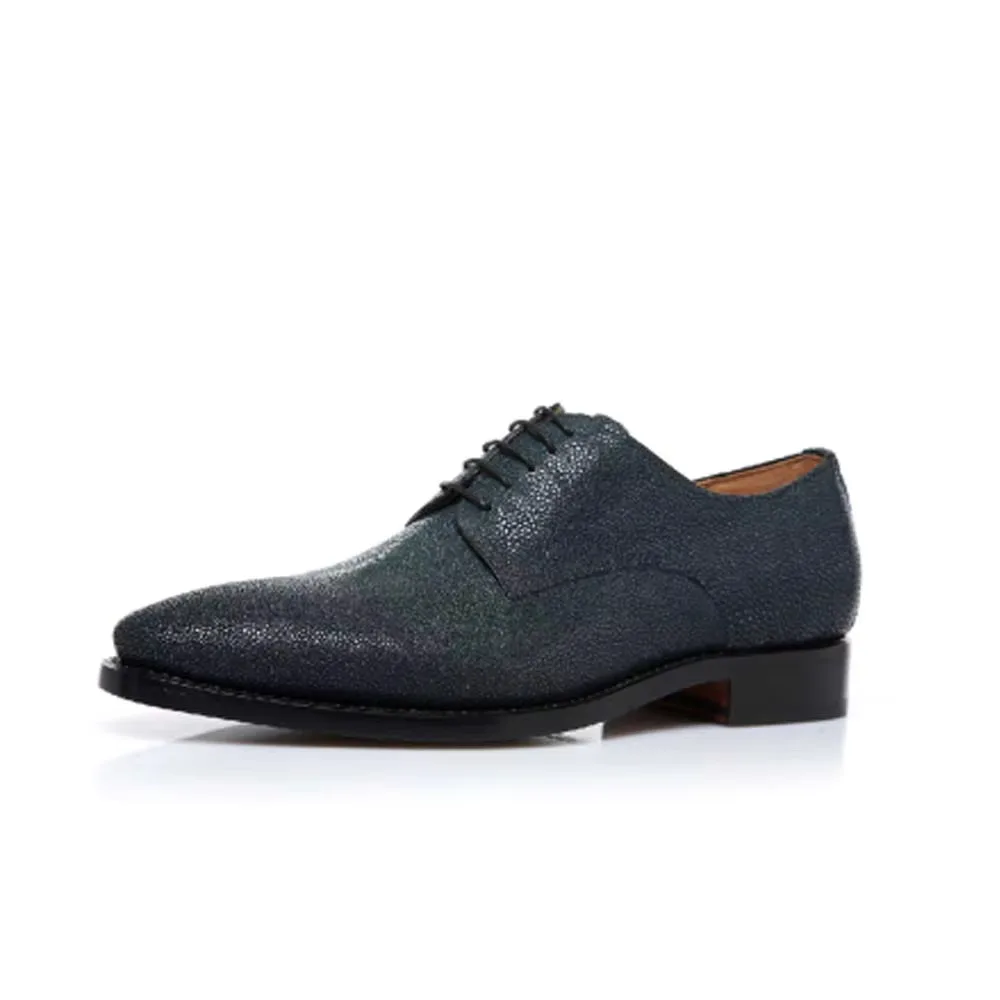 Hulangzhishi Новое поступление кожаные туфли ручной работы на шнуровке мужские