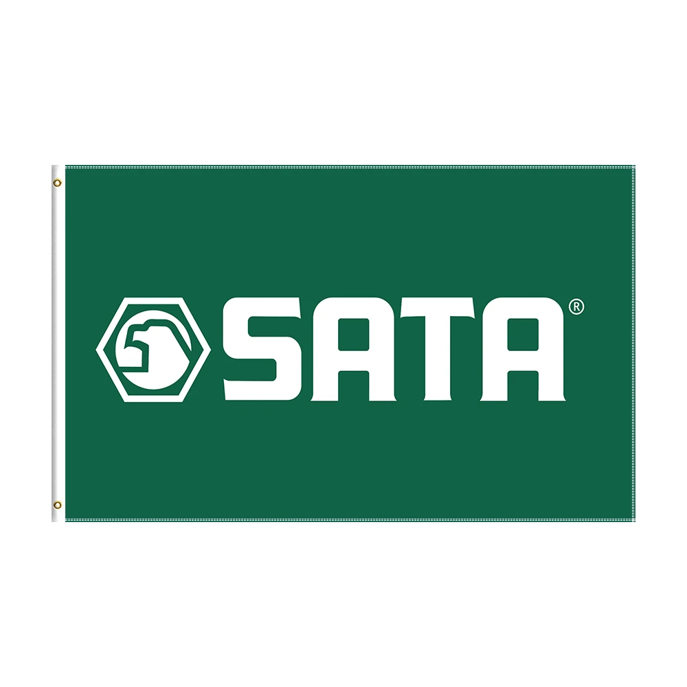 

3x5 Ft SATAS logo Flag Polyester Printed Racing Car Banner For DecorCourtyard decoration Party Dressing