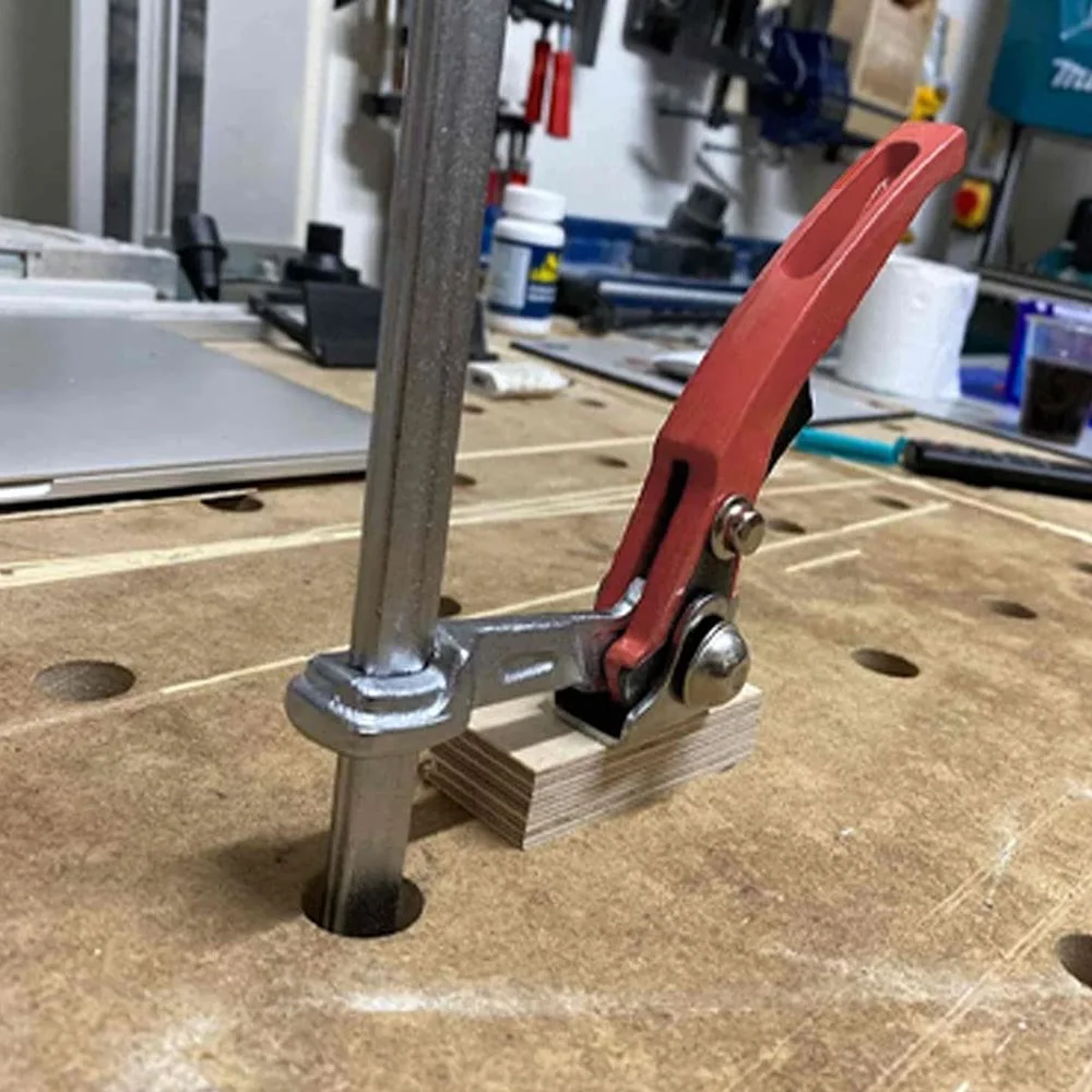 F-образный зажим быстросъемный рельсовый для MFT и направляющей рельсовой системы