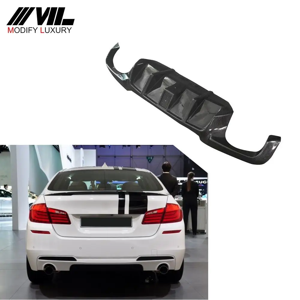 

Carbon Rear Diffuser for BMW F10 M-Tech M Sport Bumper 535i 550i