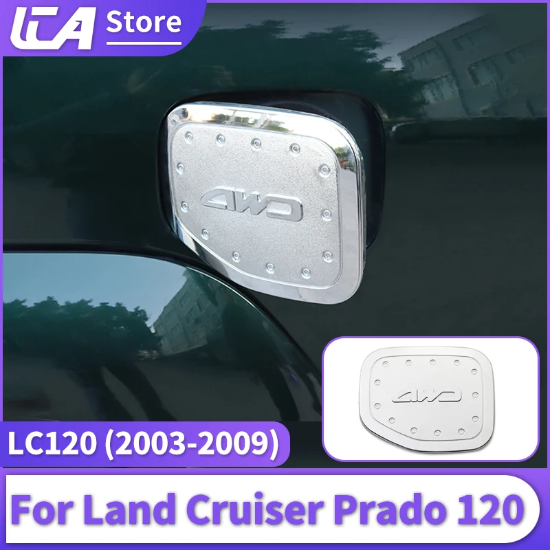 

Подходит для 2003-2009 Toyota Land Cruiser Prado 120 Lexus GX460, модификация крышки топливного бака Lc120, аксессуары для украшения автомобиля