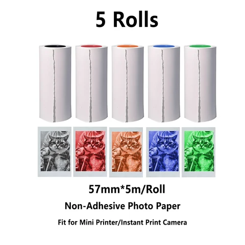 Цветная бумага для мгновенной фотокамеры