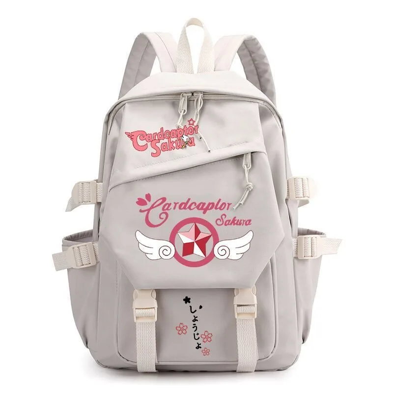 Сакура собирательница карт рюкзак 29 × 42 13 см черная синяя зеленая розовая белая