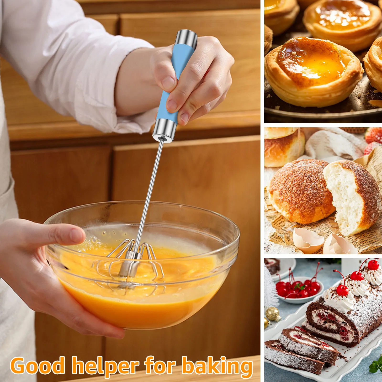 4 шт. венчик для взбивания яиц нержавеющая сталь