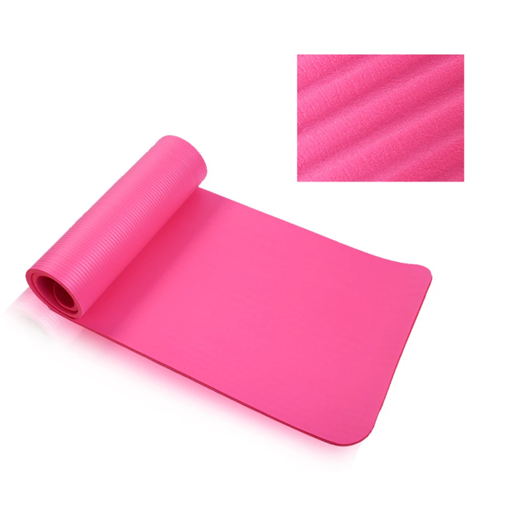 Outdoor Indoor 15mm Foldable Exercise Yoga Mat Non-slip Thick Pad Fitness Pilates Mat Camping Sleeping Mattress