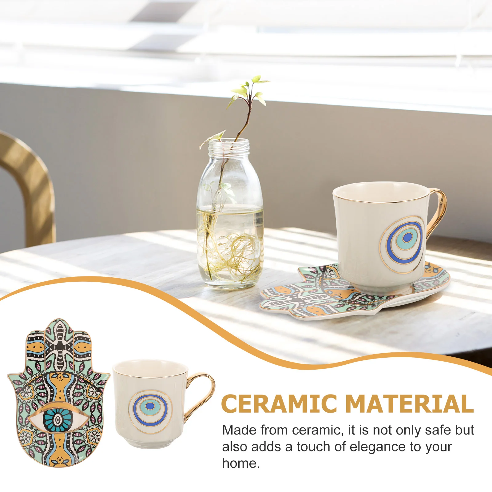 Рисунок 2 - 1 комплект керамических кофейных кружек