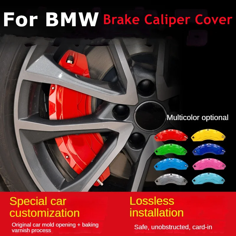

For BMW Brake Caliper Cover Aluminum Front Rear Fit 1 3 5 7 8 Series X3 X5 X7 F10 F20 F26 F30 F32 E34 E36 E90 E46 E81 E61 E70