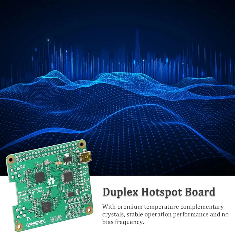 Дуплексная плата точки доступа MMDVM с поддержкой OLED-экрана DMR P25 D Star релейный