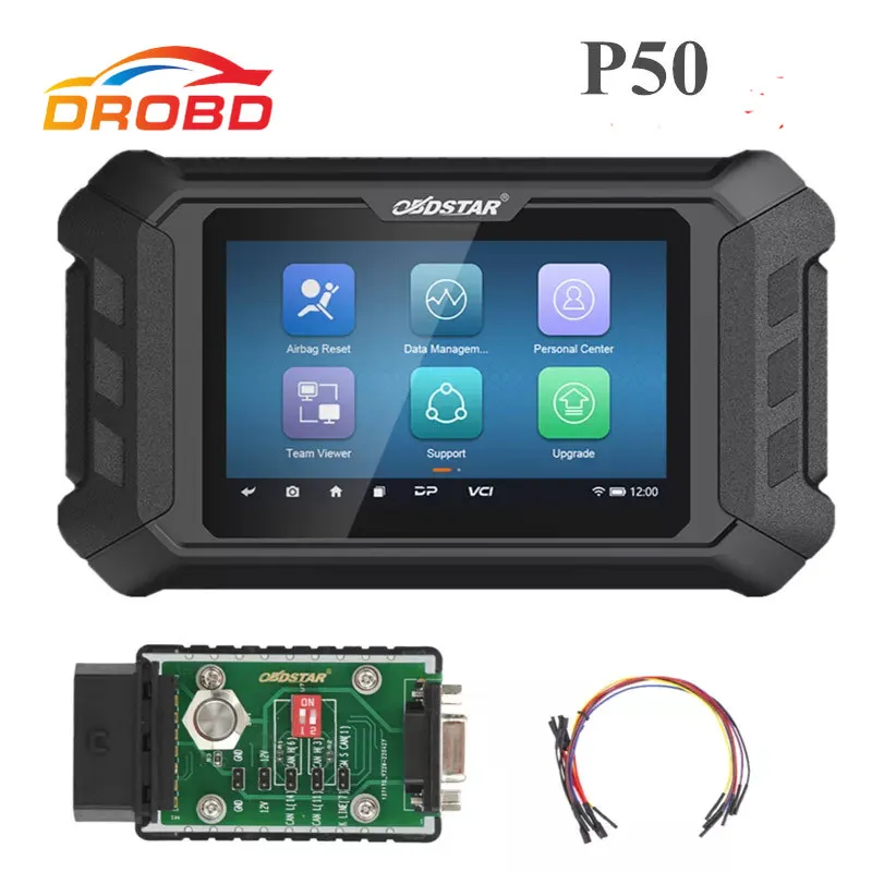 

OBDSTAR P50 Airbag Reset + PINCODE Intelligent Airbag Reset Equipment Covers 38 Brands and Over 3000 ECU Part Number.