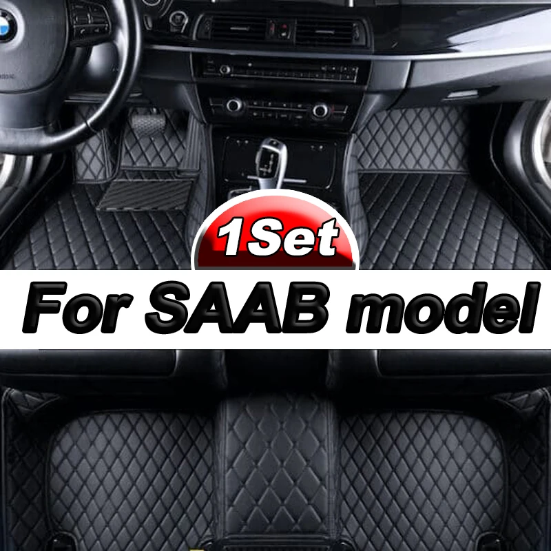 

Car Floor Mats For SAAB 95 9-3 turbo X 9-7X 9-5 Wagon 9-3 9-5 2022 2023 Car Accessories