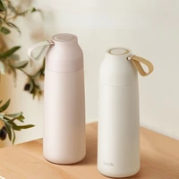 350ml thermos cup with lid cup portable water cup female student stainless steel cup insulation 12 hours warm water cup mug