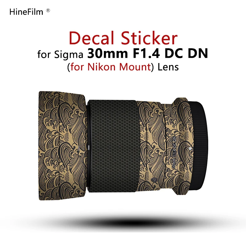

Lens Skin for Sigma 30F1.4 For Nikon Z Mount Lens Sticker For 30mm F1.4 DC DN Contemporary Lens Decal Protector Coat Wrap Cover