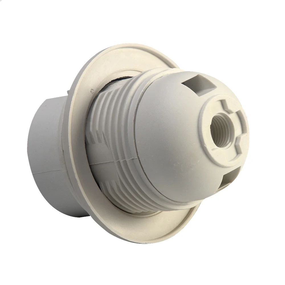 

E27 DIY Modify Screw Socket Repair Home Durable Hotel Ceramic Replacement Part Bulb Lamp Holder