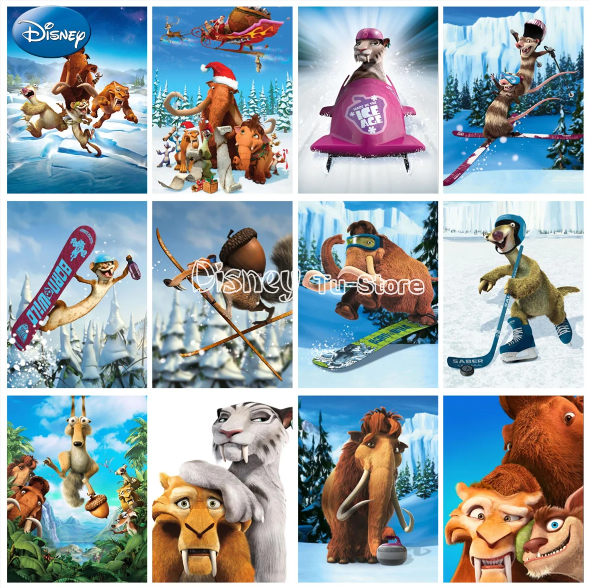 Алмазная 5d картина из мультфильмов сделай сам животное мультфильма Дисней лед