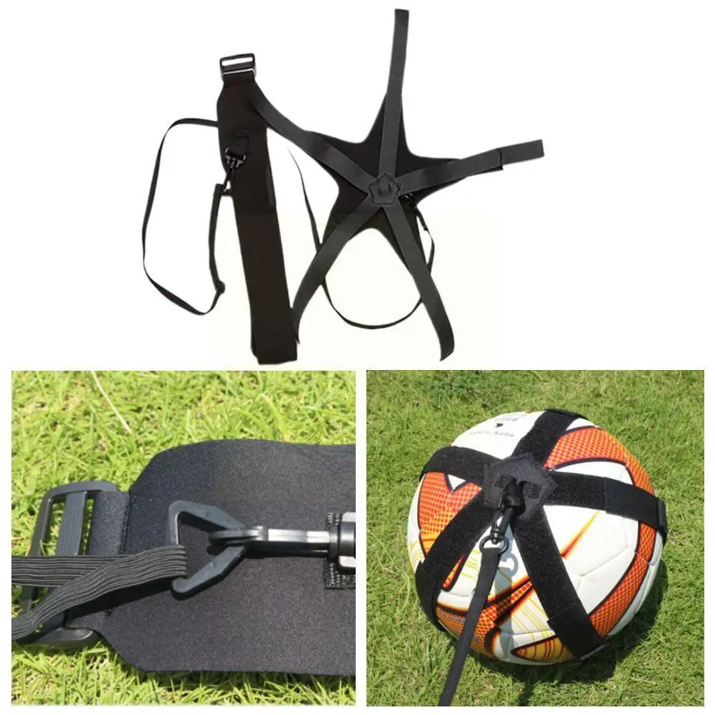 

2m Soccer Training Sports Assistance Adjustable Football Ball Training Belt Soccer Trainer Kick Practice Equipment T7d5