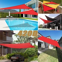 420d shade sail rectangle triangular awning outdoor terrace canopy swimming waterproof patio canopy for garden camp hiking yard