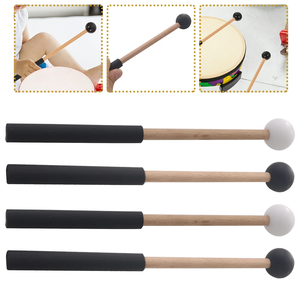 

Mallets Xylophone Drumsticks Drum Bell Sticks Tongue Rubber Marimba Percussion Glockenspiel Hammer Timpani Gong Finger Picks