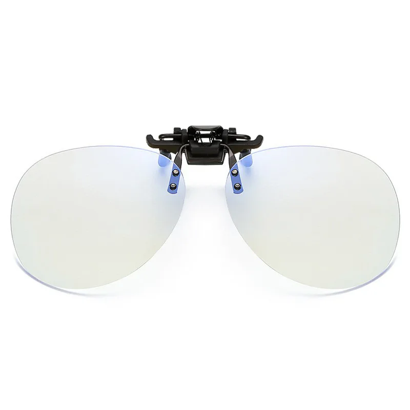 

Computer Anti-blue Night Vision Goggles Driving At Night Anti-high Beam Glasses Clip Anti-glare Myopia Sunglasses Tide