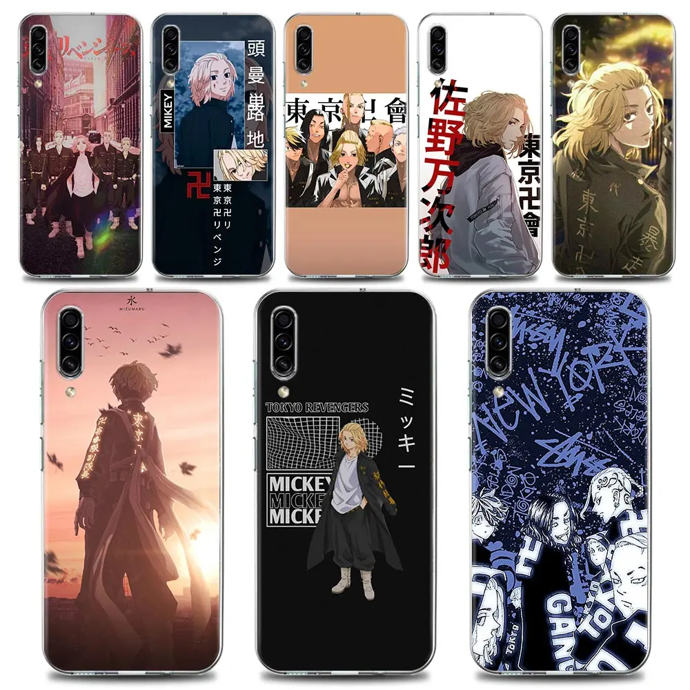 

Anime Tokyo Revengers Clear Phone Case for Samsung A70 A40 A50 A30 A20e Case A20s A10 Note 8 9 10 Plus Lite 20 Silicone
