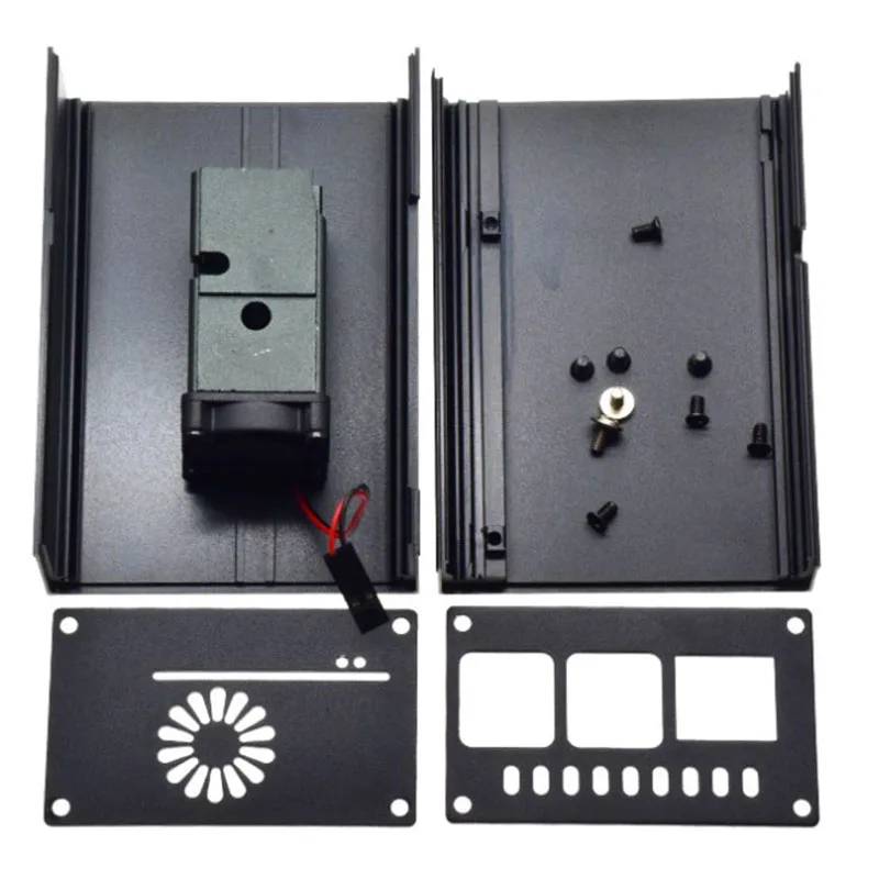 

Aluminum Case Mini ICE Tower Cooling System With 25Mm Quiet Cooling Fan + Heatsink Kit For Raspberry Pi 4 Model B