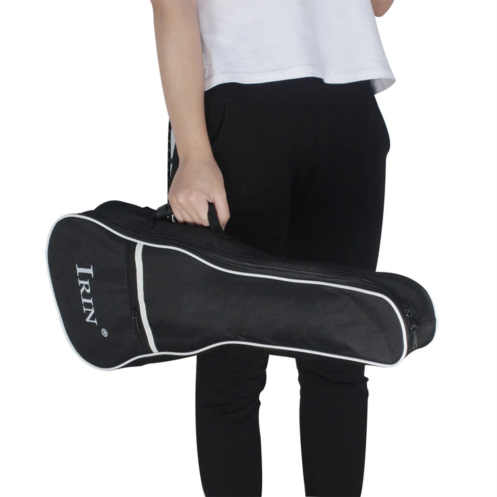 

IRIN 26" Ukulele Waterproof Gig Bag include Adjustable Dual Shoulder Straps Outside Pocket Shockproof Backpack for Uke Guitar