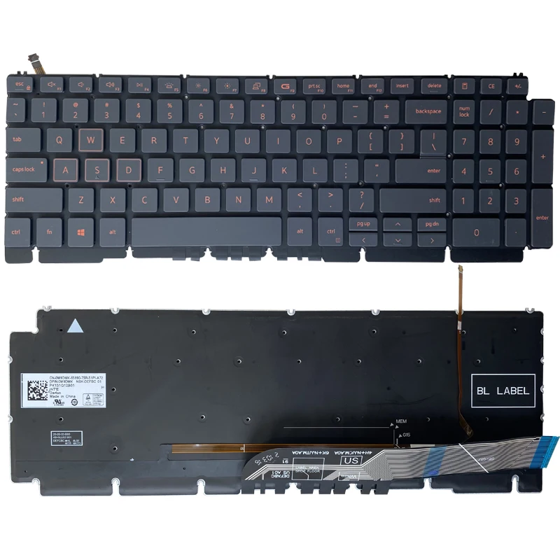 

Игровая клавиатура для ноутбука Dell G15 5510 5510 5511 5515 5520 5521