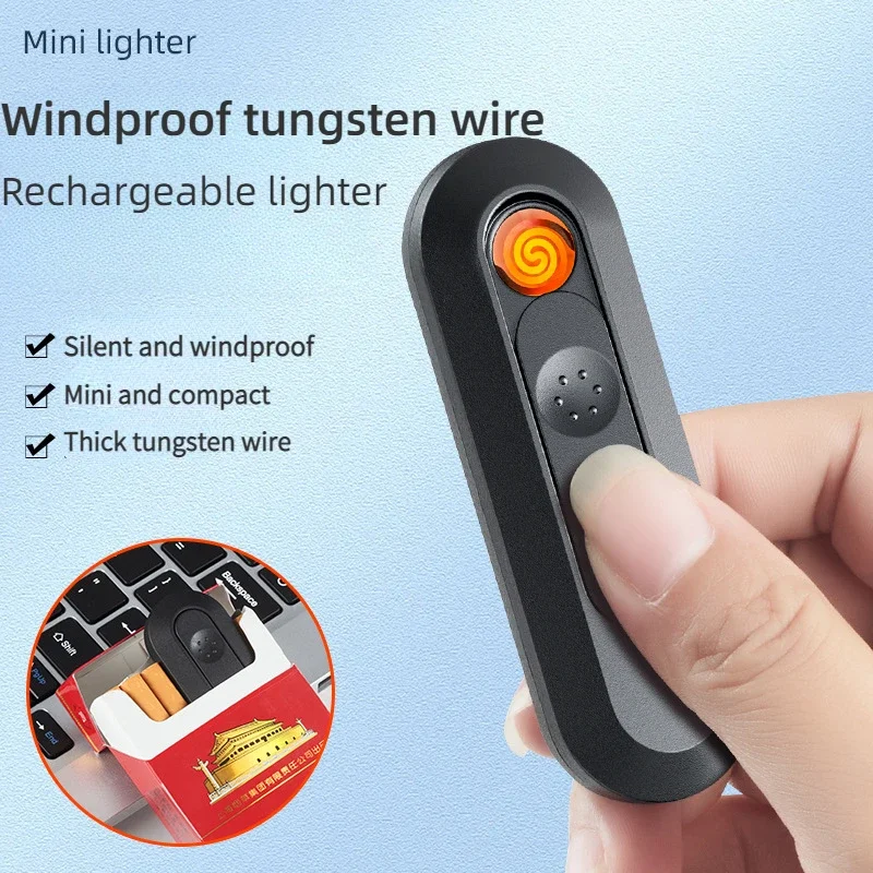 Самая продаваемая мужская креативная дуговая компактная мини-перезаряжаемая
