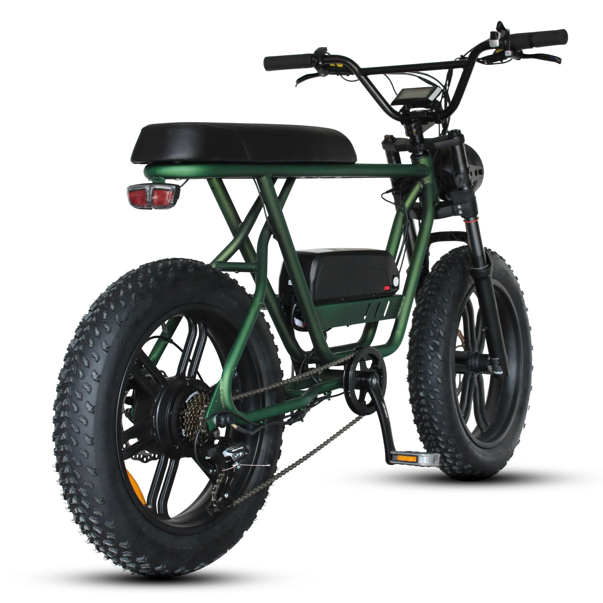

Electric Bicycle Vintage Style Fat Tire 48v Electric Bike 750w/1000w Ebike Lithium Battery Rear Hub Motor Aluminum Alloy K7 20"