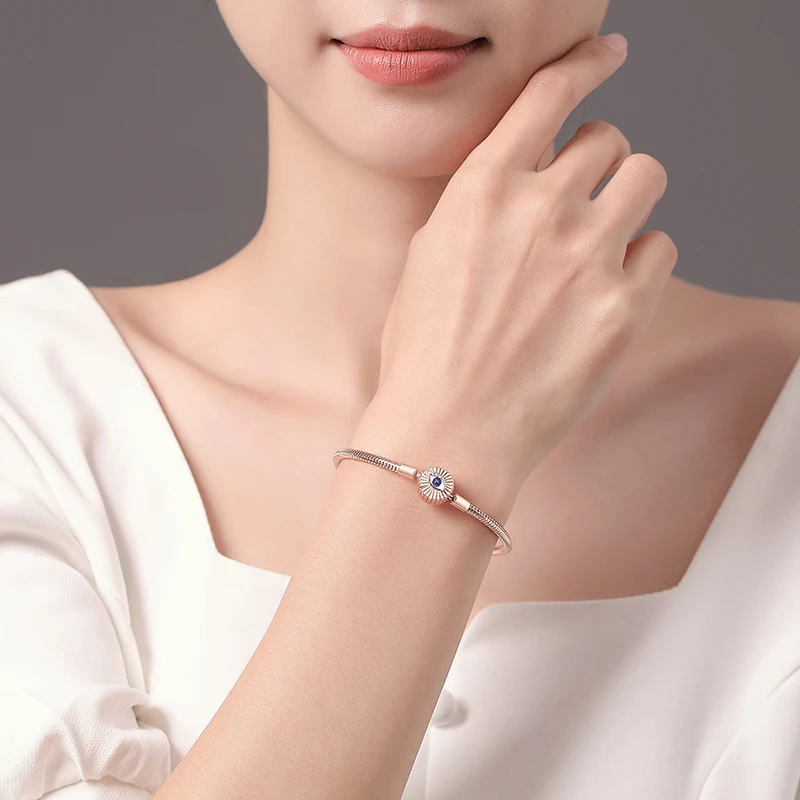 Женские браслеты Danturn из стерлингового серебра 925 пробы с изображением котенка