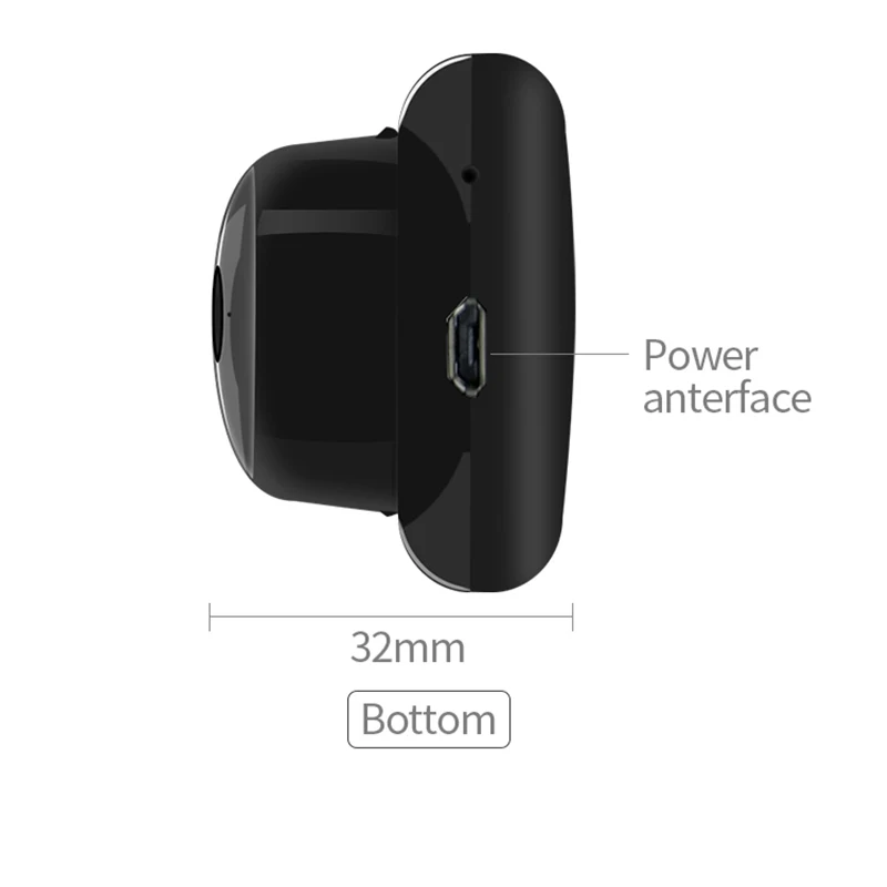 Мини-камера V380 с функцией ночного видения и поддержкой Bluetooth |