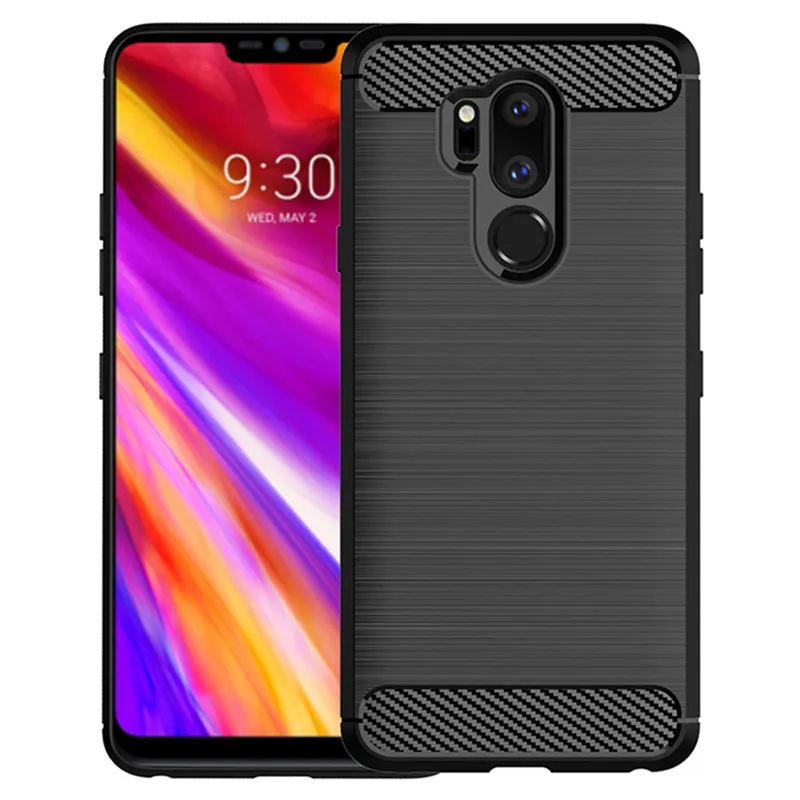 Противоударный силиконовый чехол для LG G7 Thinq One чехлы из углеродного волокна g7 +