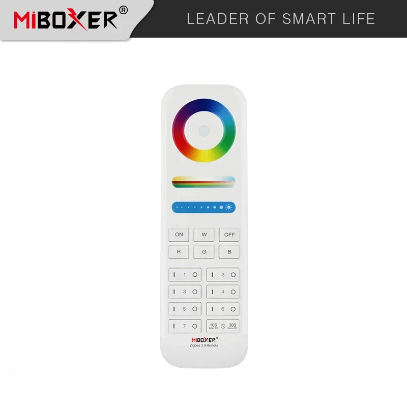 

Miboxer FUT089Z RGB+CCT пульт дистанционного управления 7 зон