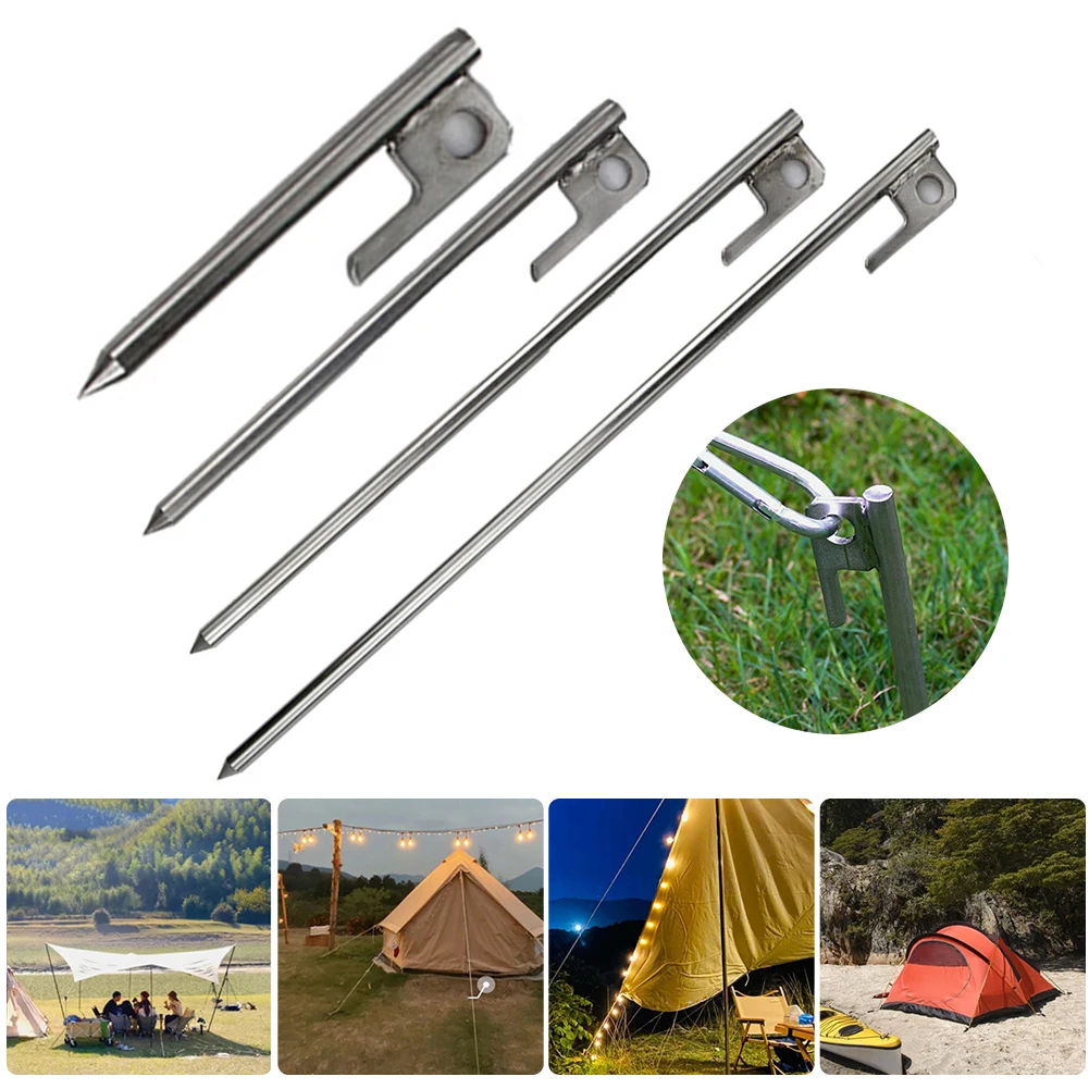 

Навес из нержавеющей стали для наружной палатки, навес для тента, жесткий навес для снежного пола, навес, навес, брезент, булавка, крючок