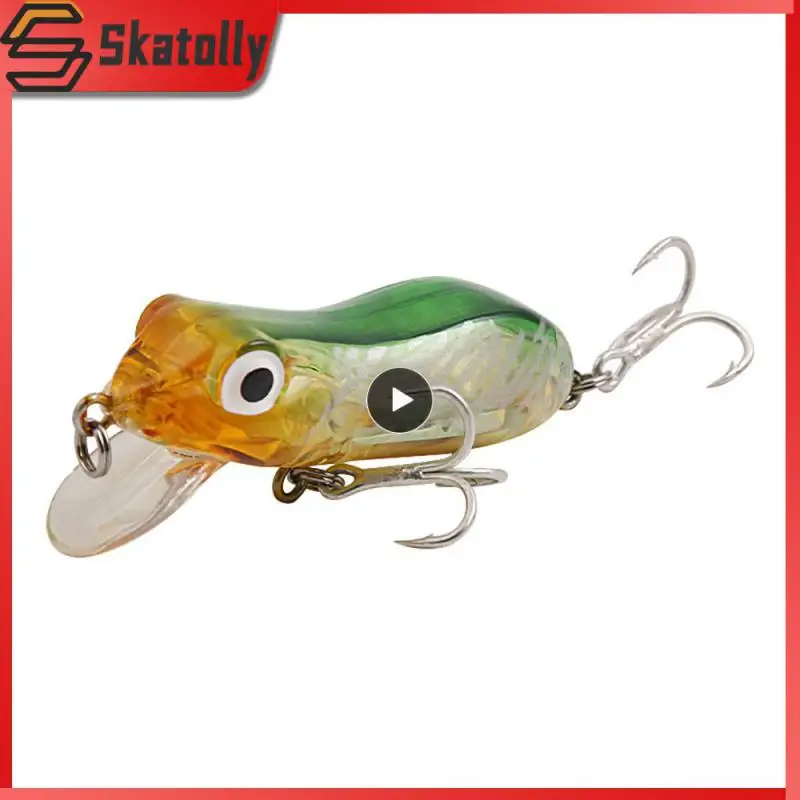 

Luminous Bionic Bait Long-throw 8.1cm10g Black Fish Fake Bait Double Hook With Lead Block Blood Tank Hook Luya Fake Bait Plastic