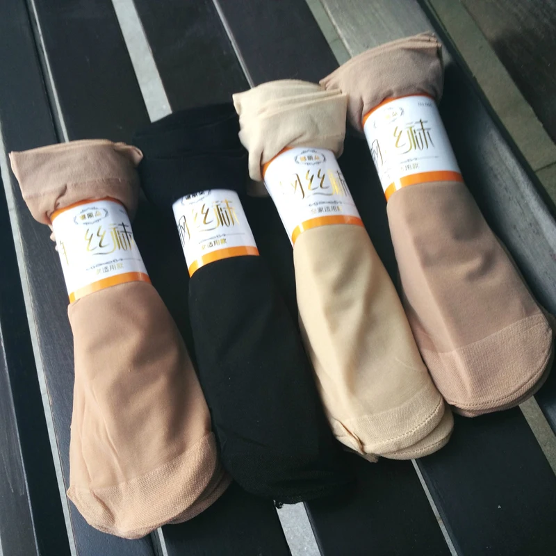 

20 Pairs 2020 Lady Women Summer Socks Ultrathin Anti-hook Velvet Transparent Crystal Invisible Elastic Ankle Breathable Socks