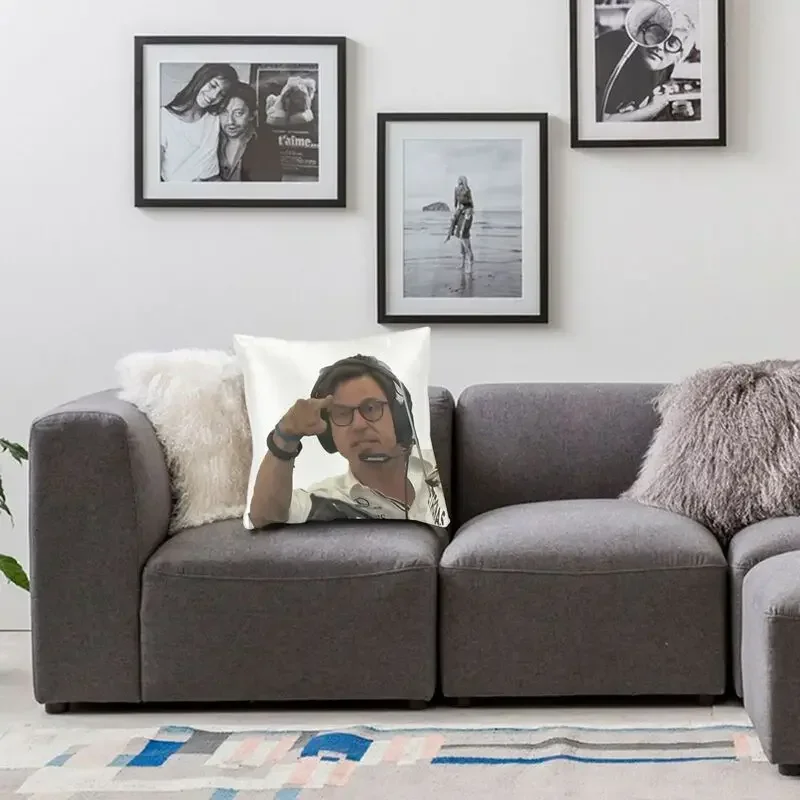 Наволочка для подушки Totos Racing Driver Wolff двухсторонняя наволочка с 3D рисунком дивана