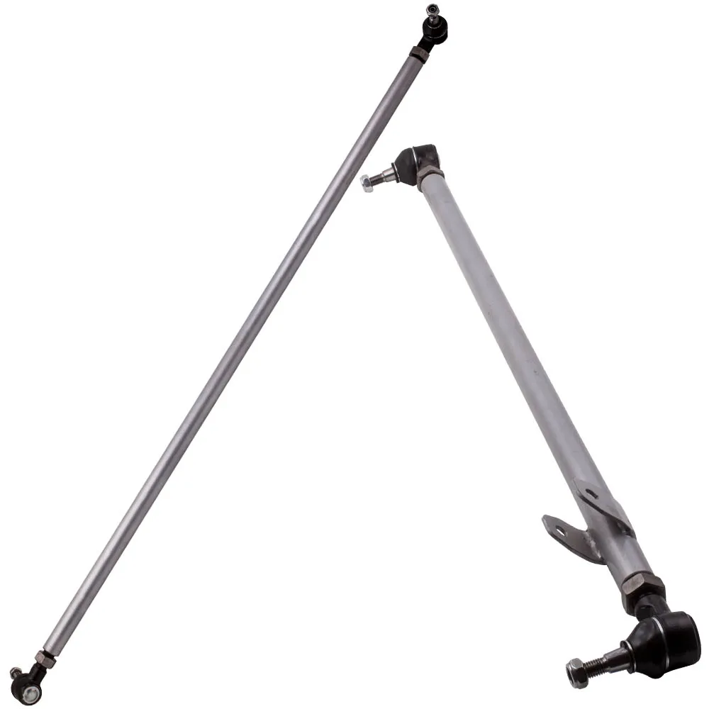 

2 Pcs Front Steering Drag Link & Track Tie Rod for Land Rover Discovery 99-04