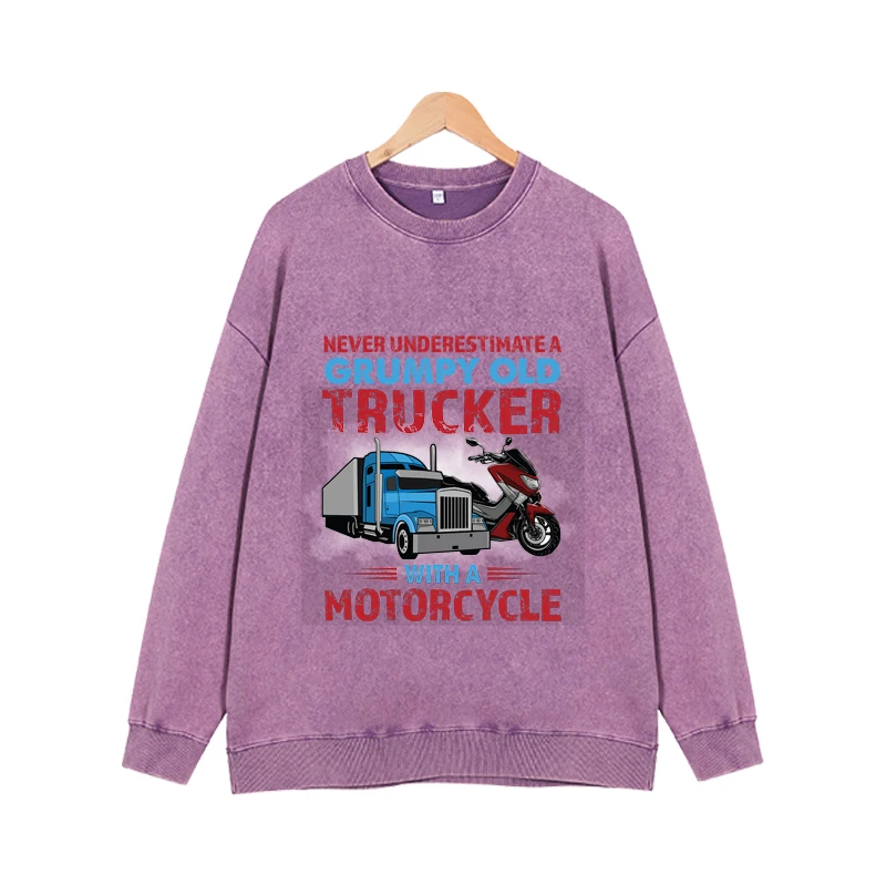 Свитшот из хлопка в американском ретро стиле