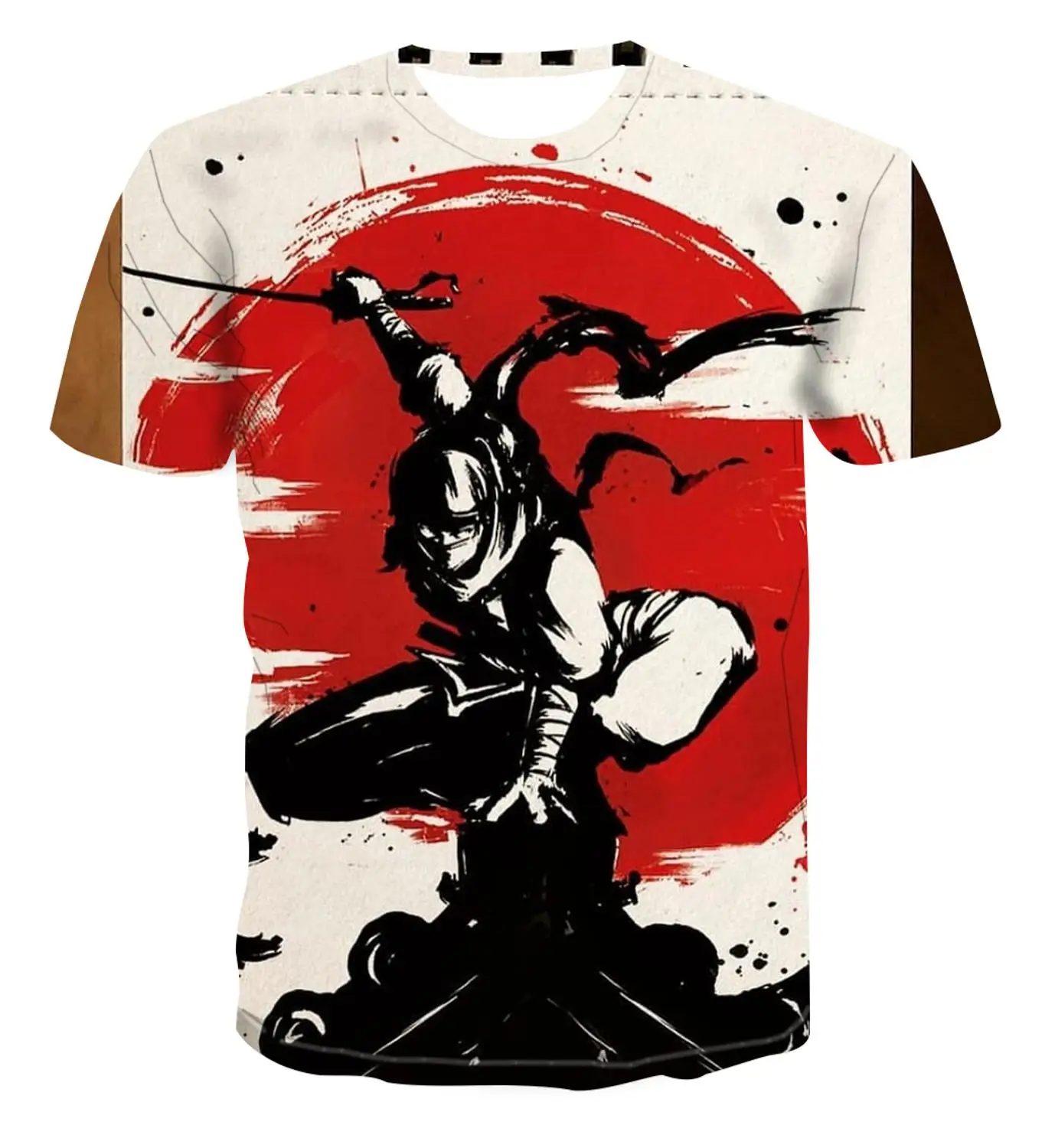 

Japanese Samurai Boys Girls Anime T-Shirt 3D Print Oversized Streetwear Fashion T Shirts Women Men Casual Kids Clothing Top Tees