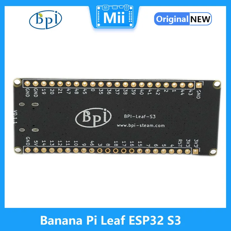Banana Pi Leaf ESP32 S3-это серия низкомощных микроконтроллеров предназначенных для